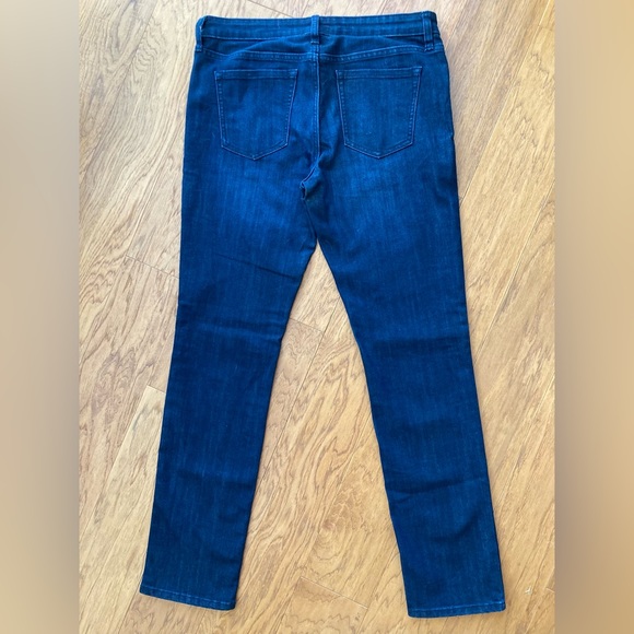 GAP REAL STRAIGHT Dark wash Jeans Sz 6 - Picture 5 of 7